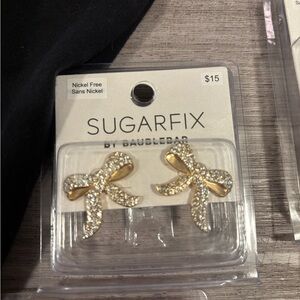 Brand new Sugarfix by BaubleBar Gold Earrings